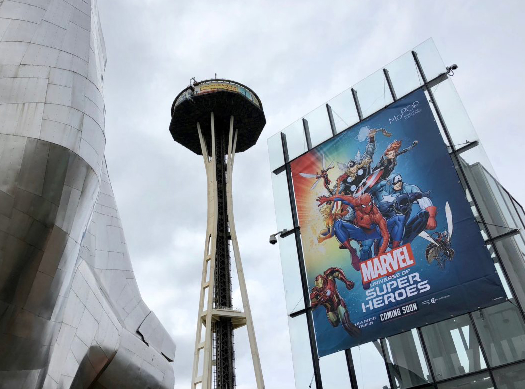 Marvel-Universe of Superheroes in Seattle